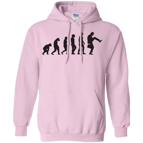 Sweatshirts Light Pink / Small Walking Evolution Pullover Hoodie