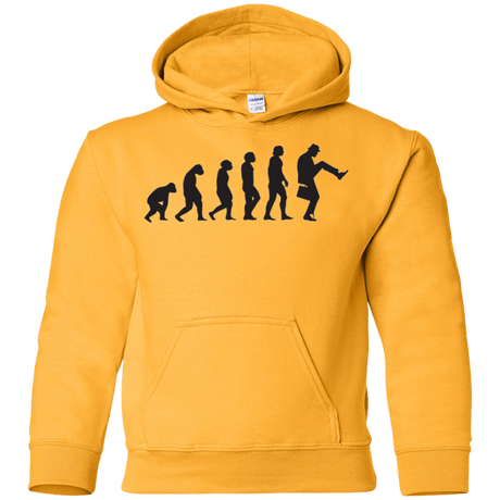 Sweatshirts Gold / YS Walking Evolution Youth Hoodie