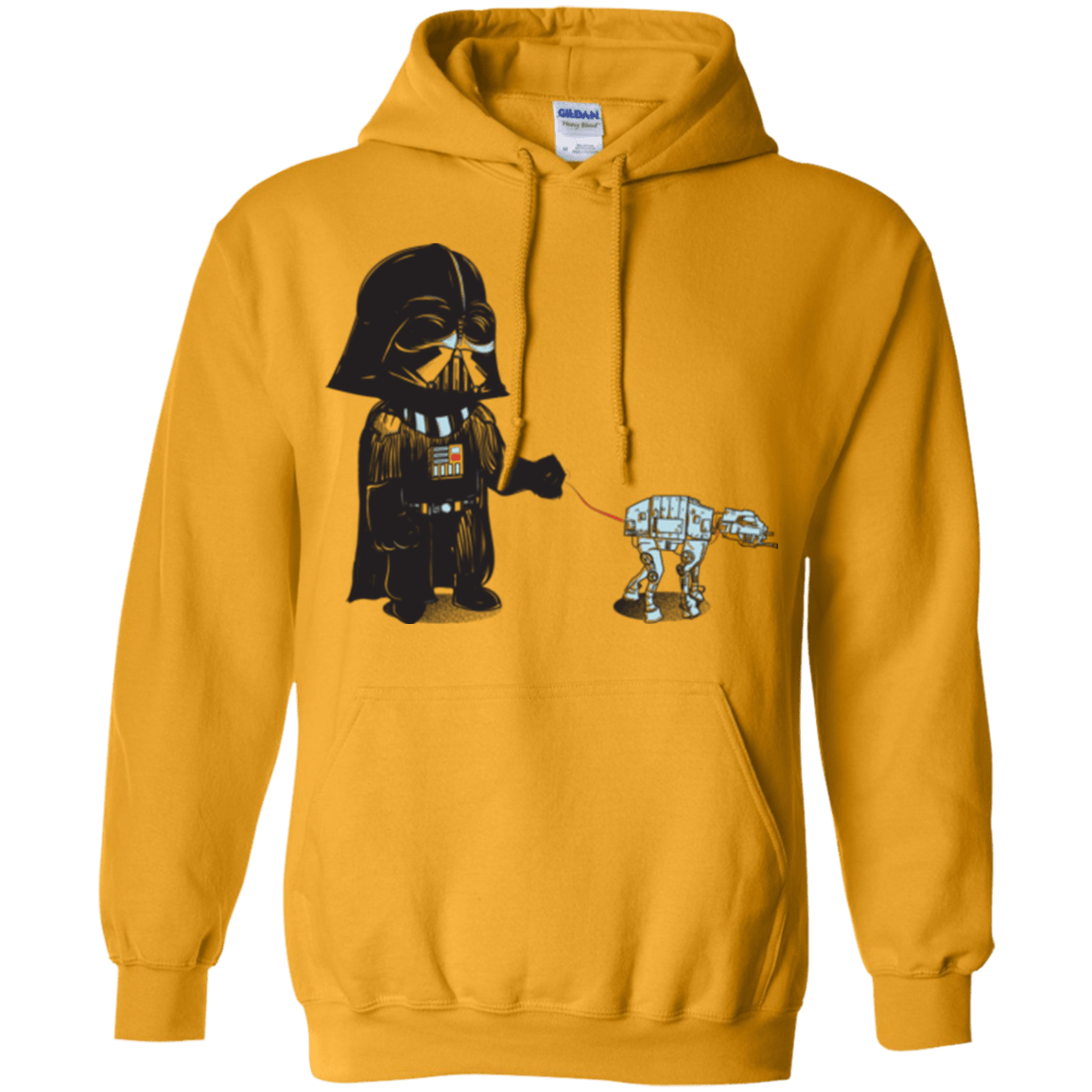 Sweatshirts Gold / Small Walking the Robot Pullover Hoodie