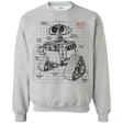 Sweatshirts Sport Grey / S WALL-E Plan Crewneck Sweatshirt