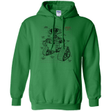 Sweatshirts Irish Green / S WALL-E Plan Pullover Hoodie