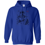 Sweatshirts Royal / S WALL-E Plan Pullover Hoodie