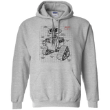 Sweatshirts Sport Grey / S WALL-E Plan Pullover Hoodie