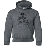 Sweatshirts Dark Heather / YS WALL-E Plan Youth Hoodie