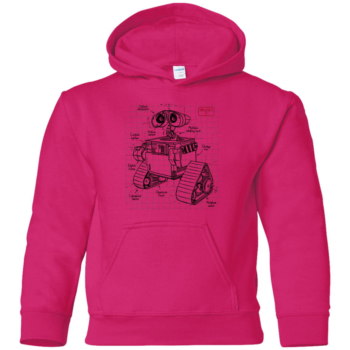 Sweatshirts Heliconia / YS WALL-E Plan Youth Hoodie