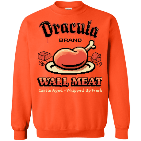 Sweatshirts Orange / Small Wall Meat Crewneck Sweatshirt