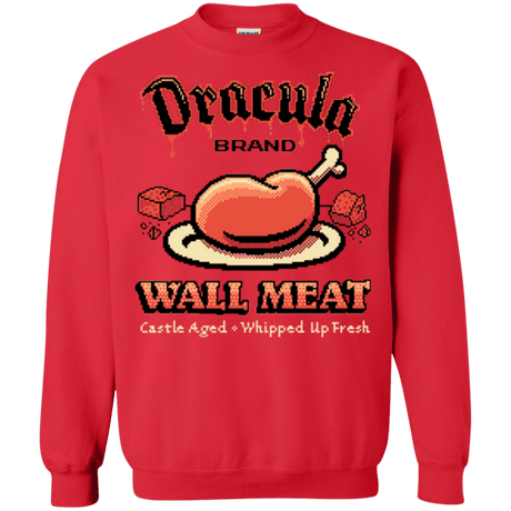 Sweatshirts Red / Small Wall Meat Crewneck Sweatshirt
