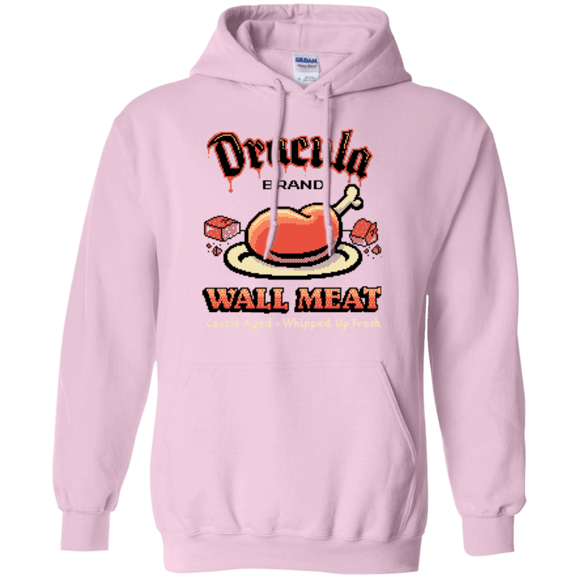 Sweatshirts Light Pink / Small Wall Meat Pullover Hoodie