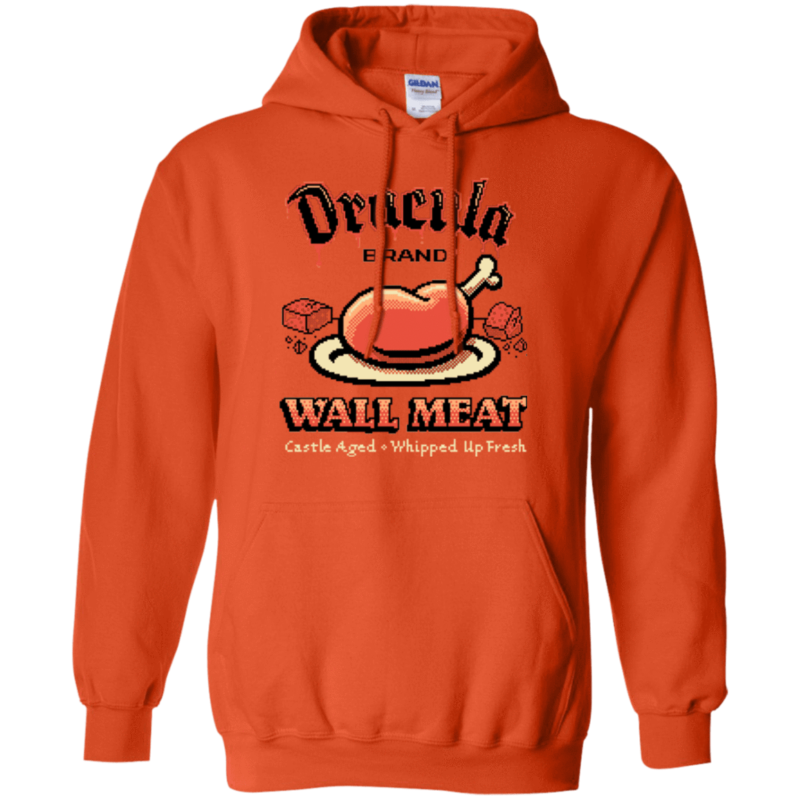 Sweatshirts Orange / Small Wall Meat Pullover Hoodie