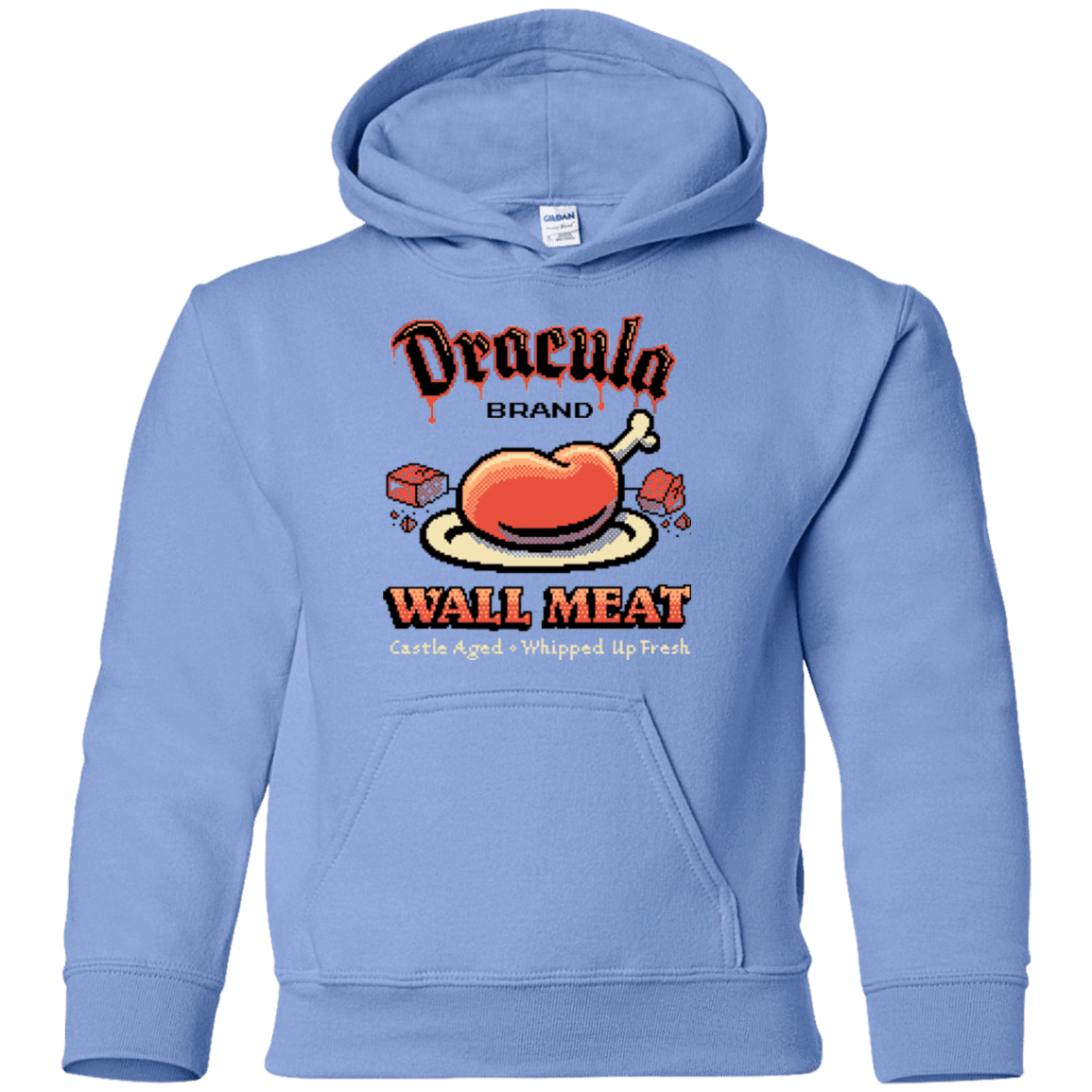 Sweatshirts Carolina Blue / YS Wall Meat Youth Hoodie