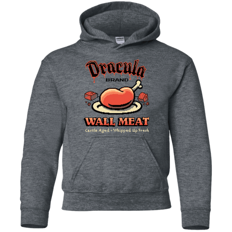 Sweatshirts Dark Heather / YS Wall Meat Youth Hoodie