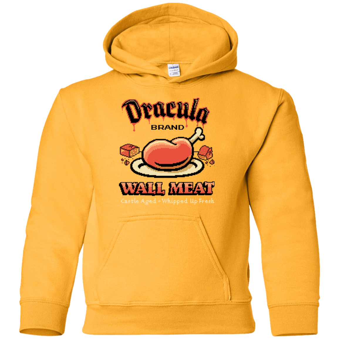 Sweatshirts Gold / YS Wall Meat Youth Hoodie