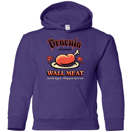 Sweatshirts Purple / YS Wall Meat Youth Hoodie