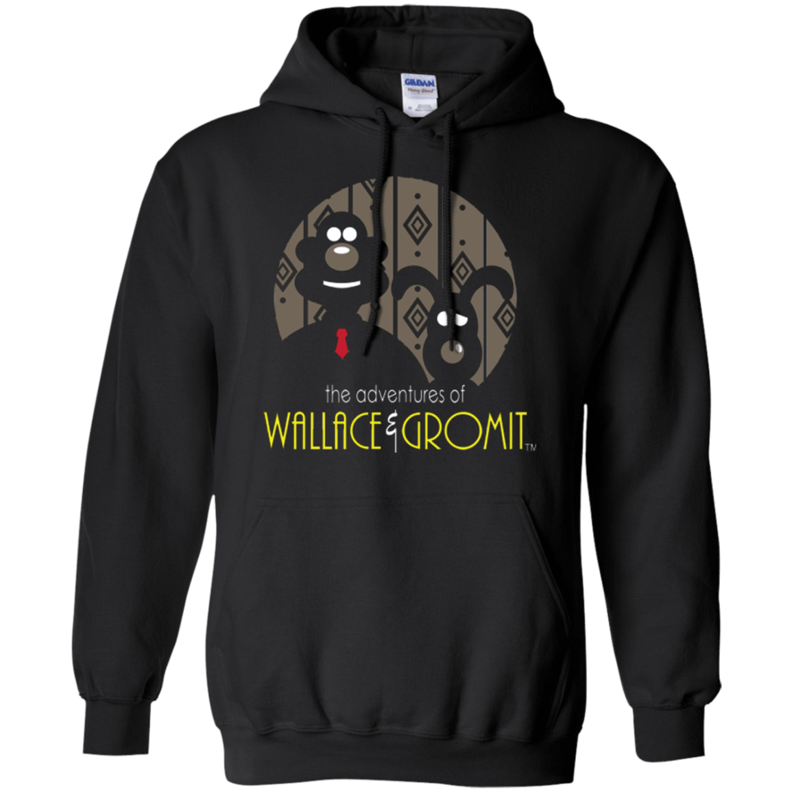 Sweatshirts Black / Small Wallace & Gromit Pullover Hoodie