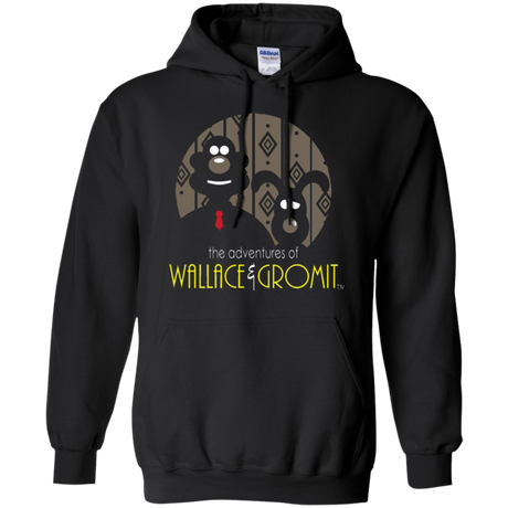 Sweatshirts Black / Small Wallace & Gromit Pullover Hoodie