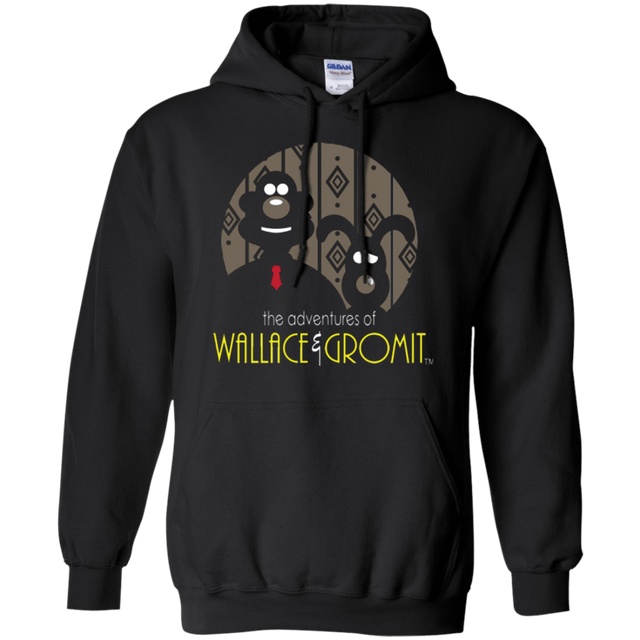 Sweatshirts Black / Small Wallace & Gromit Pullover Hoodie