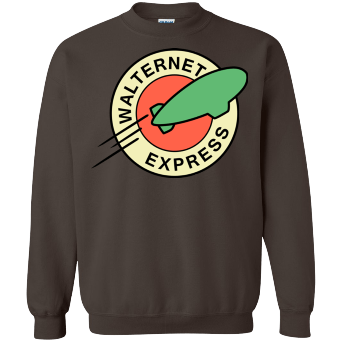Sweatshirts Dark Chocolate / Small Walternet Express Crewneck Sweatshirt