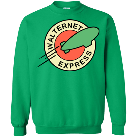 Sweatshirts Irish Green / Small Walternet Express Crewneck Sweatshirt