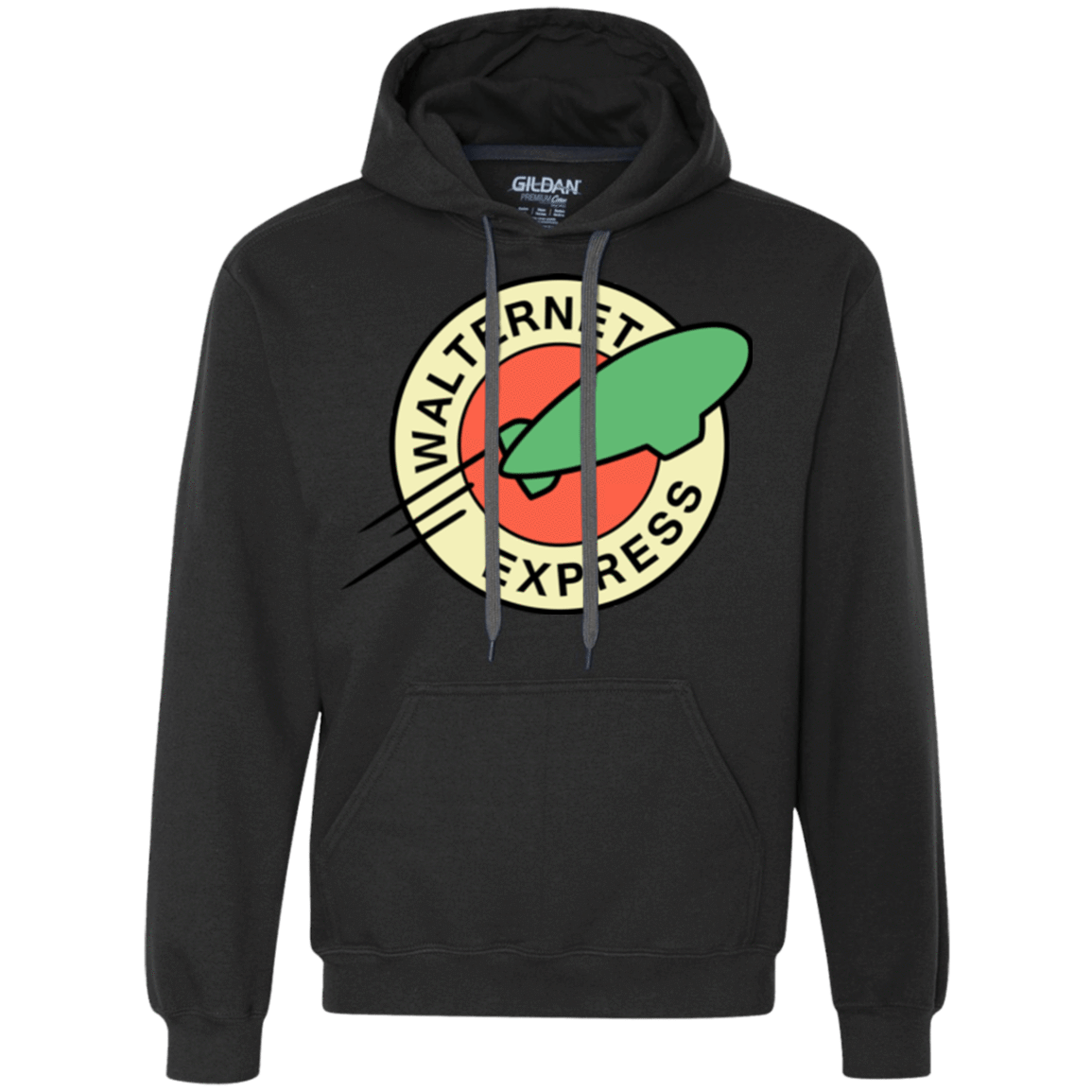 Sweatshirts Black / Small Walternet Express Premium Fleece Hoodie