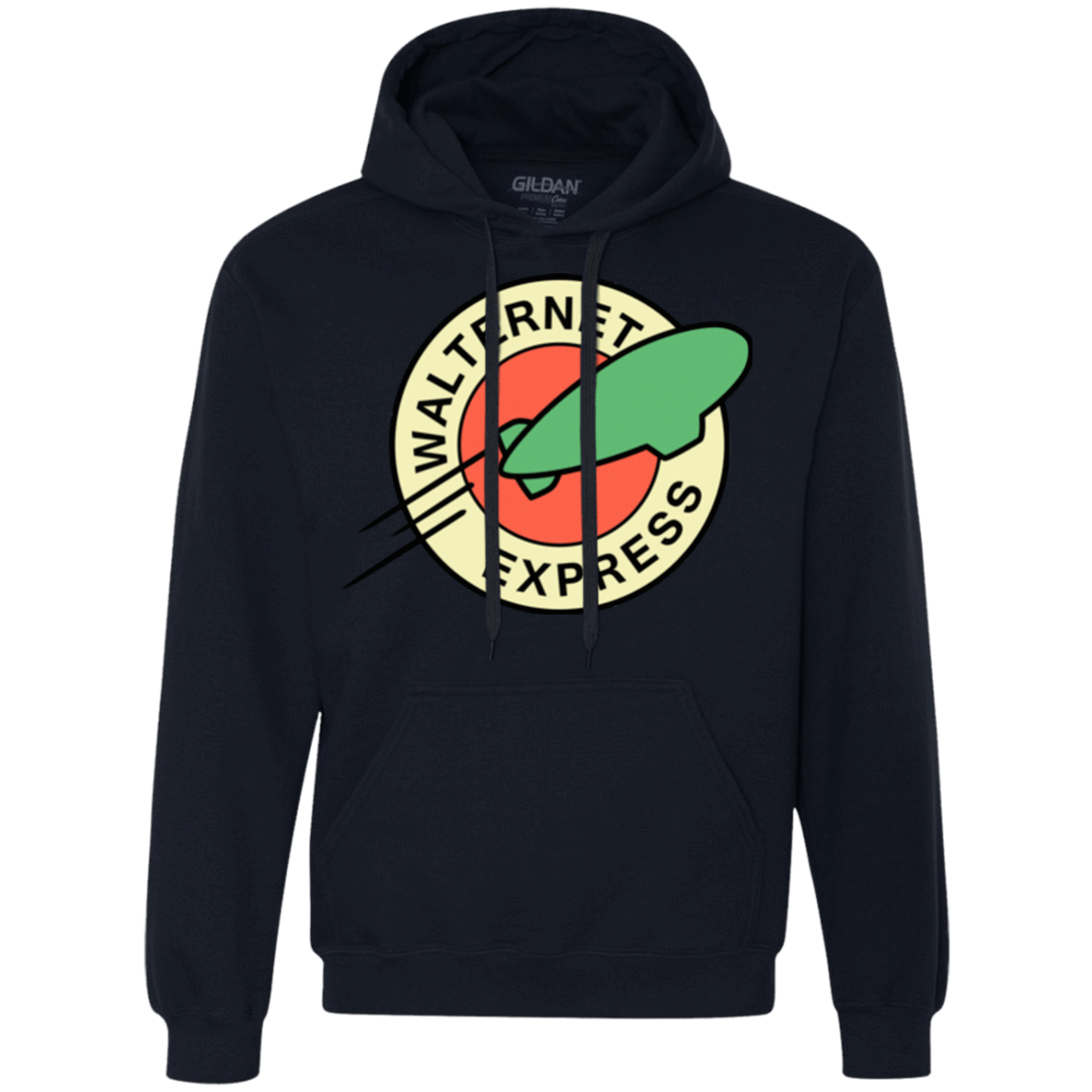 Sweatshirts Navy / Small Walternet Express Premium Fleece Hoodie