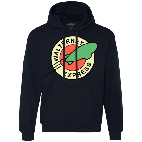 Sweatshirts Navy / Small Walternet Express Premium Fleece Hoodie