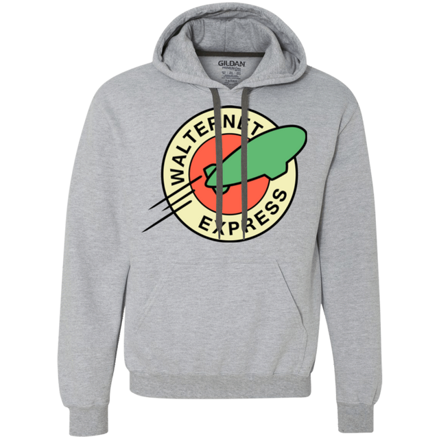 Sweatshirts Sport Grey / Small Walternet Express Premium Fleece Hoodie