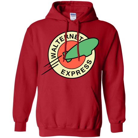 Sweatshirts Red / Small Walternet Express Pullover Hoodie