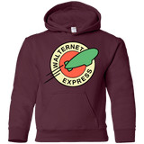 Sweatshirts Maroon / YS Walternet Express Youth Hoodie