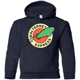 Sweatshirts Navy / YS Walternet Express Youth Hoodie