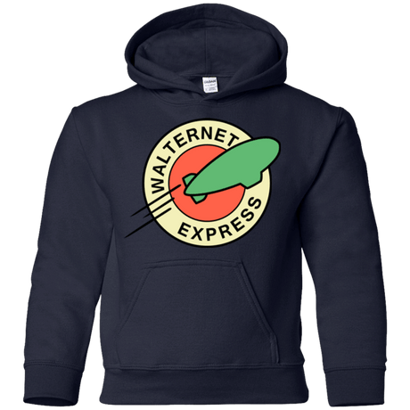 Sweatshirts Navy / YS Walternet Express Youth Hoodie