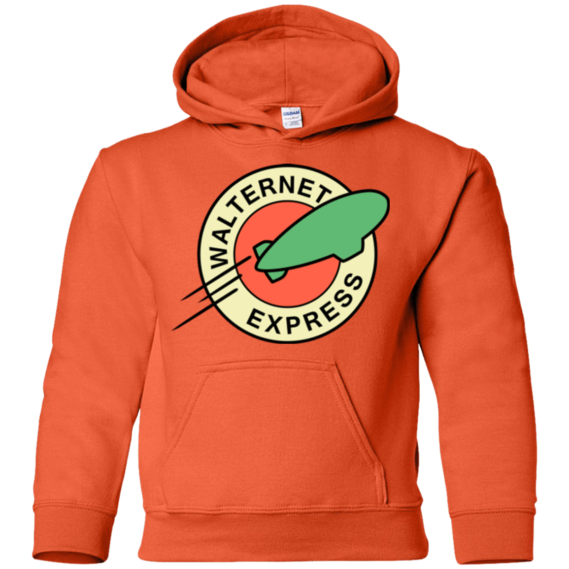 Sweatshirts Orange / YS Walternet Express Youth Hoodie