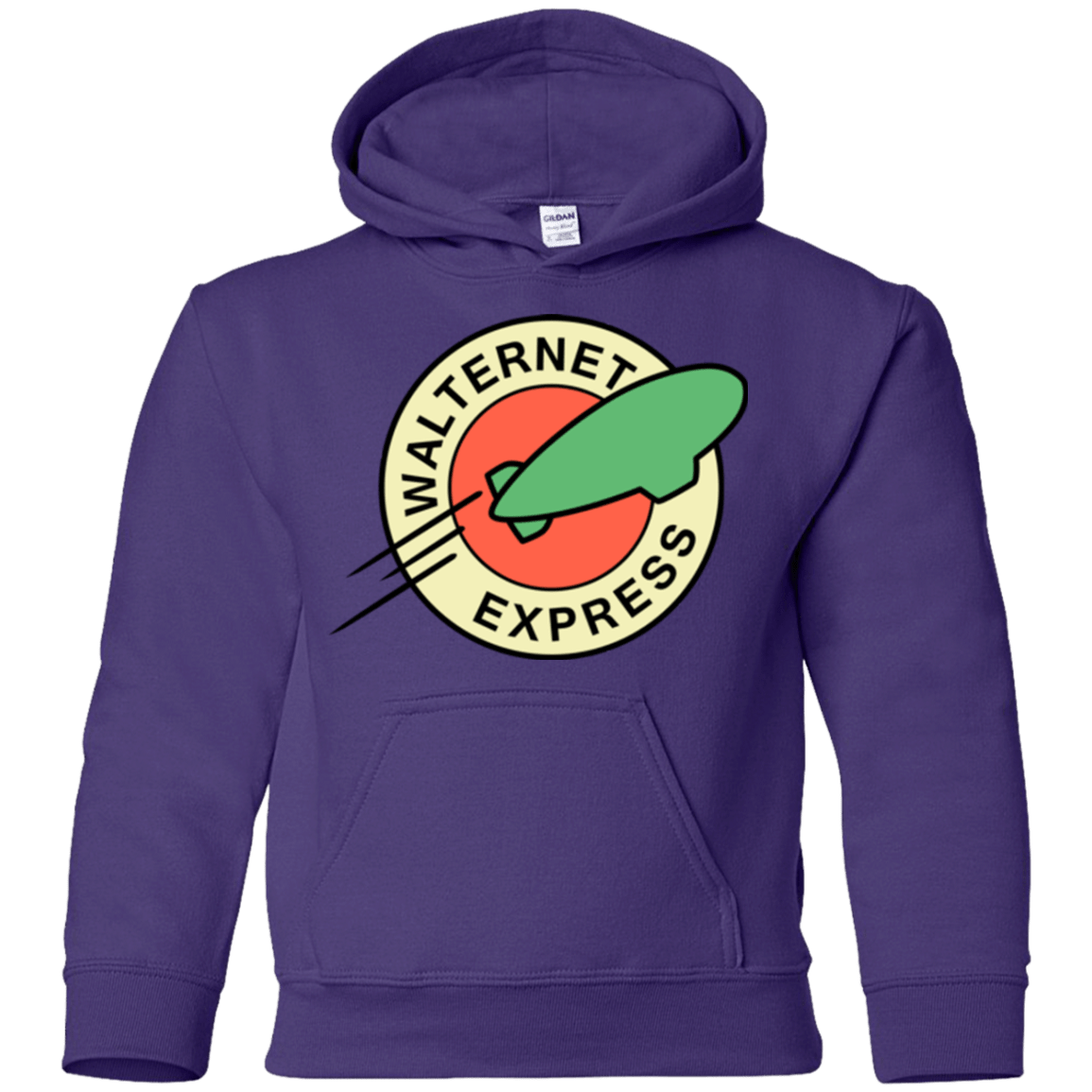 Sweatshirts Purple / YS Walternet Express Youth Hoodie