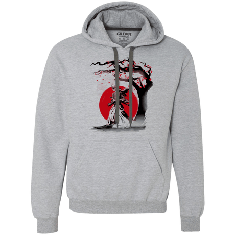 Sweatshirts Sport Grey / Small wandering samurai Premium Fleece Hoodie