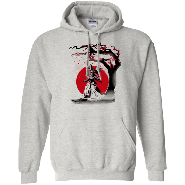 Sweatshirts Ash / Small wandering samurai Pullover Hoodie