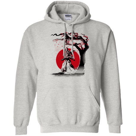 Sweatshirts Ash / Small wandering samurai Pullover Hoodie