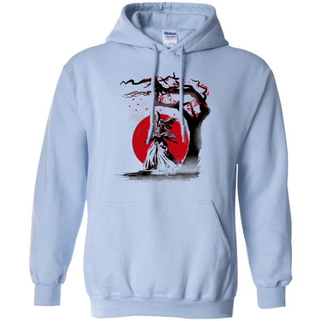 Sweatshirts Light Blue / Small wandering samurai Pullover Hoodie