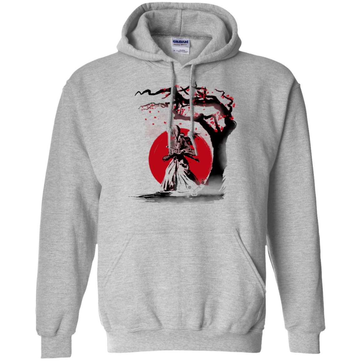 Sweatshirts Sport Grey / Small wandering samurai Pullover Hoodie