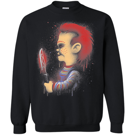 Sweatshirts Black / Small Wanna play Crewneck Sweatshirt
