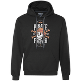 Sweatshirts Black / Small Wanted Pirate Forever Premium Fleece Hoodie