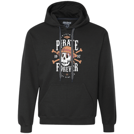 Sweatshirts Black / Small Wanted Pirate Forever Premium Fleece Hoodie