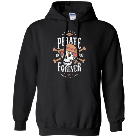 Sweatshirts Black / Small Wanted Pirate Forever Pullover Hoodie