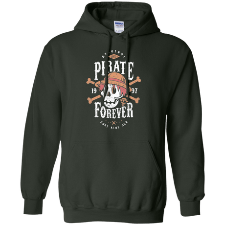 Sweatshirts Forest Green / Small Wanted Pirate Forever Pullover Hoodie