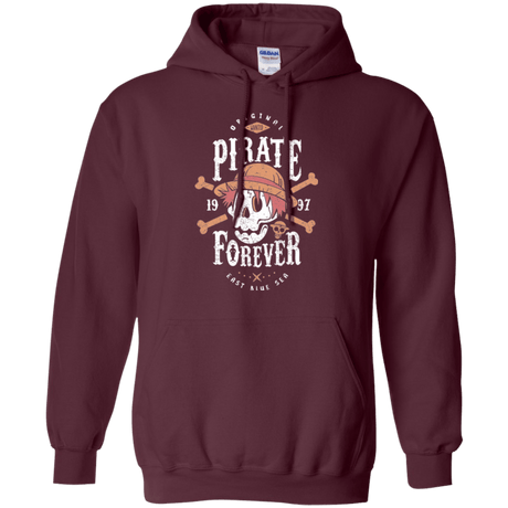Sweatshirts Maroon / Small Wanted Pirate Forever Pullover Hoodie