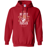 Sweatshirts Red / Small Wanted Pirate Forever Pullover Hoodie