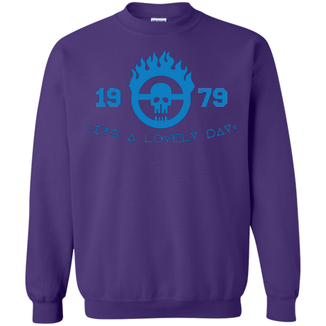 Sweatshirts Purple / Small War Boy Lovely Day Crewneck Sweatshirt