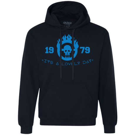 Sweatshirts Navy / Small War Boy Lovely Day Premium Fleece Hoodie