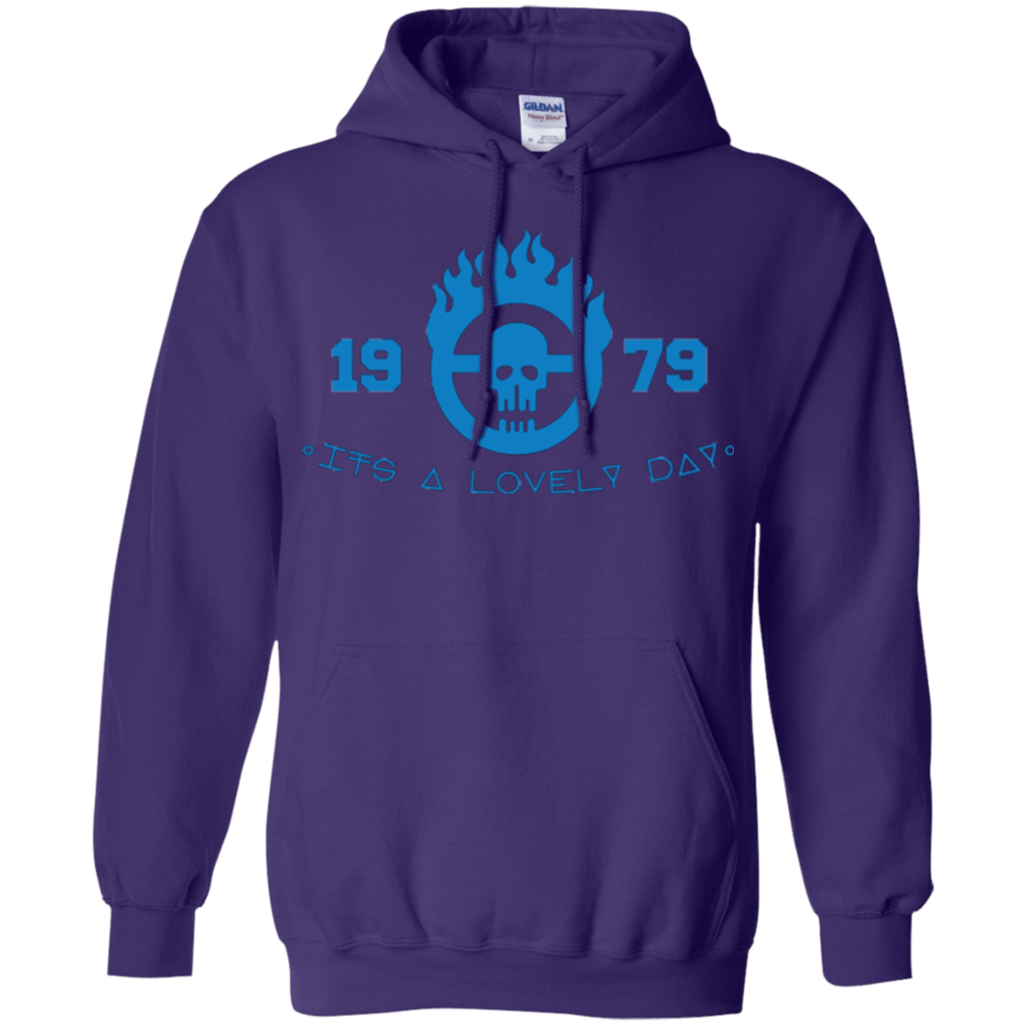 Sweatshirts Purple / Small War Boy Lovely Day Pullover Hoodie
