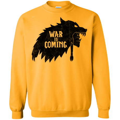 Sweatshirts Gold / S War is Coming Crewneck Sweatshirt