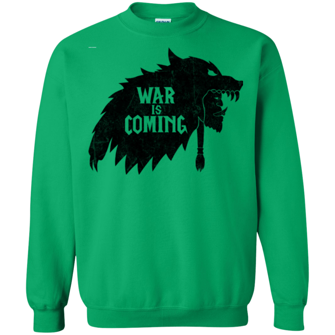 Sweatshirts Irish Green / S War is Coming Crewneck Sweatshirt