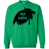 Sweatshirts Irish Green / S War is Coming Crewneck Sweatshirt